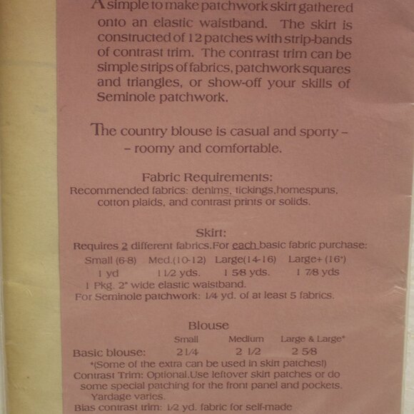 Three Vintage Clothing, Wall Hanging, and Quilting Patterns - Picture 7 of 7